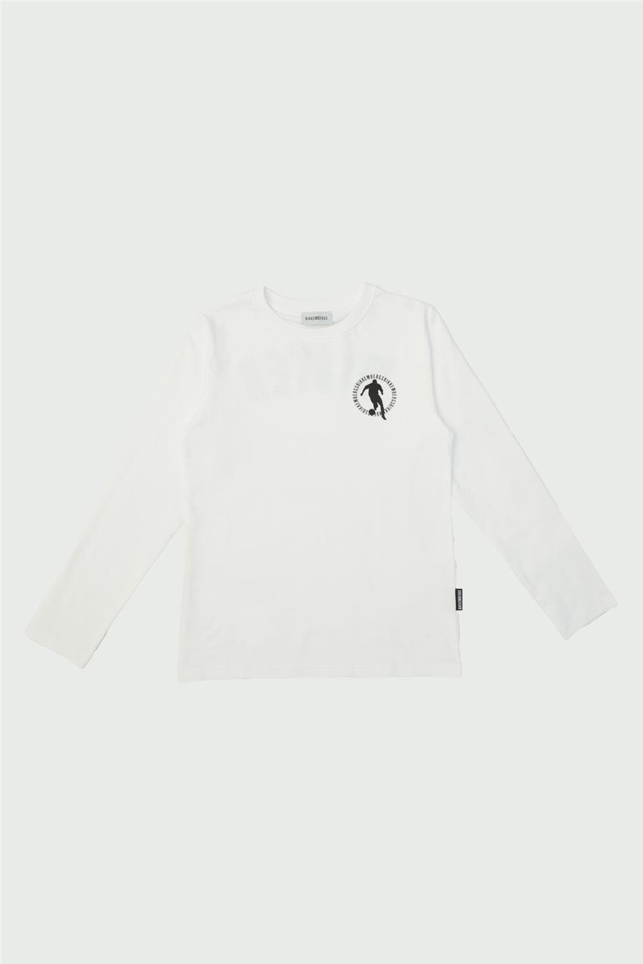 Bikkembergs Erkek Çocuk Beyaz T-Shirt