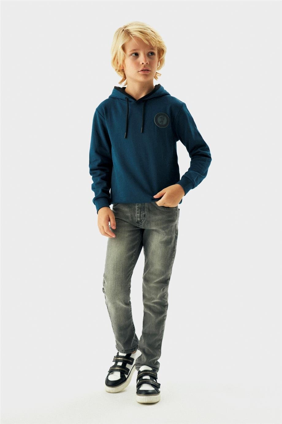 Bikkembergs Erkek Çocuk Koyu Yeşil Sweatshirt