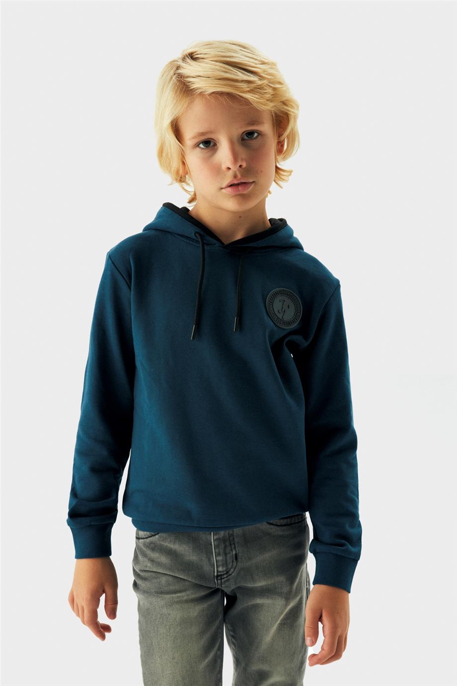 Bikkembergs Erkek Çocuk Koyu Yeşil Sweatshirt