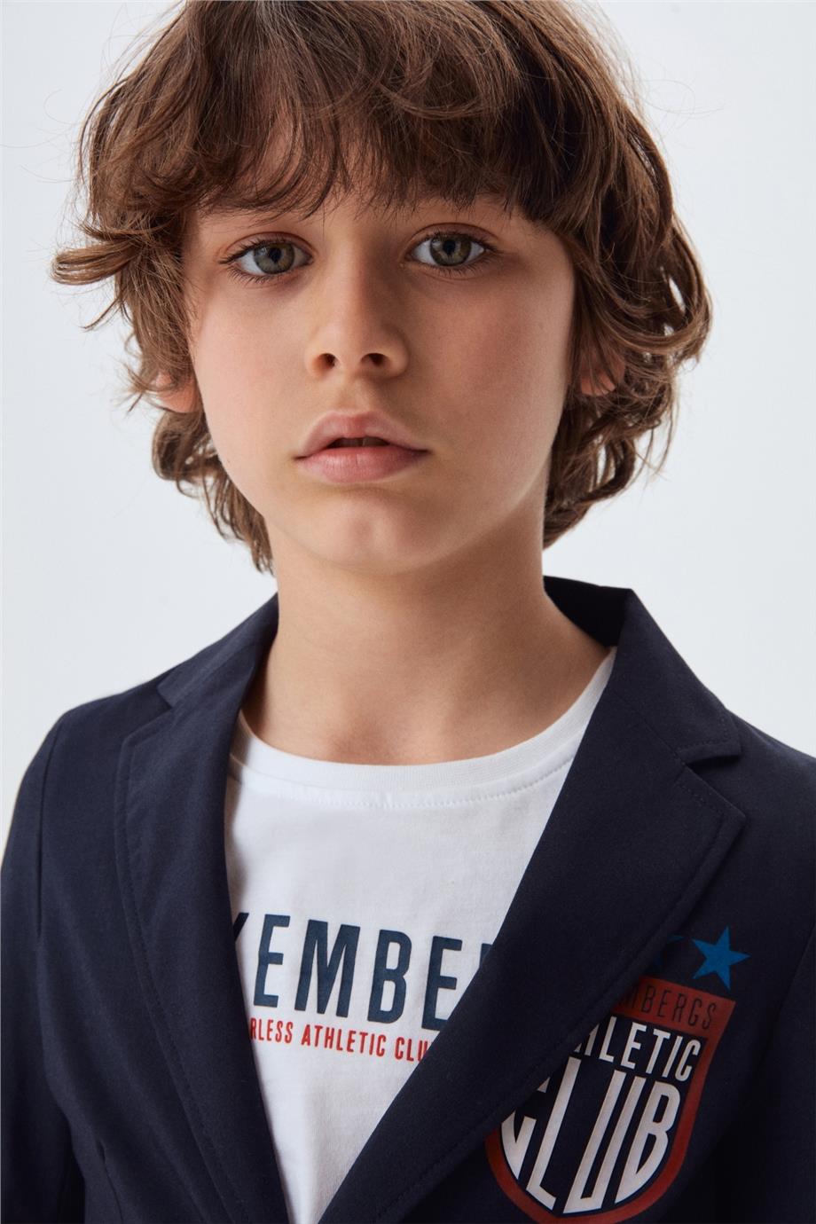 Bikkembergs Erkek Çocuk Lacivert Ceket