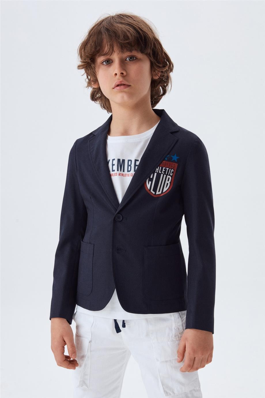 Bikkembergs Erkek Çocuk Lacivert Ceket