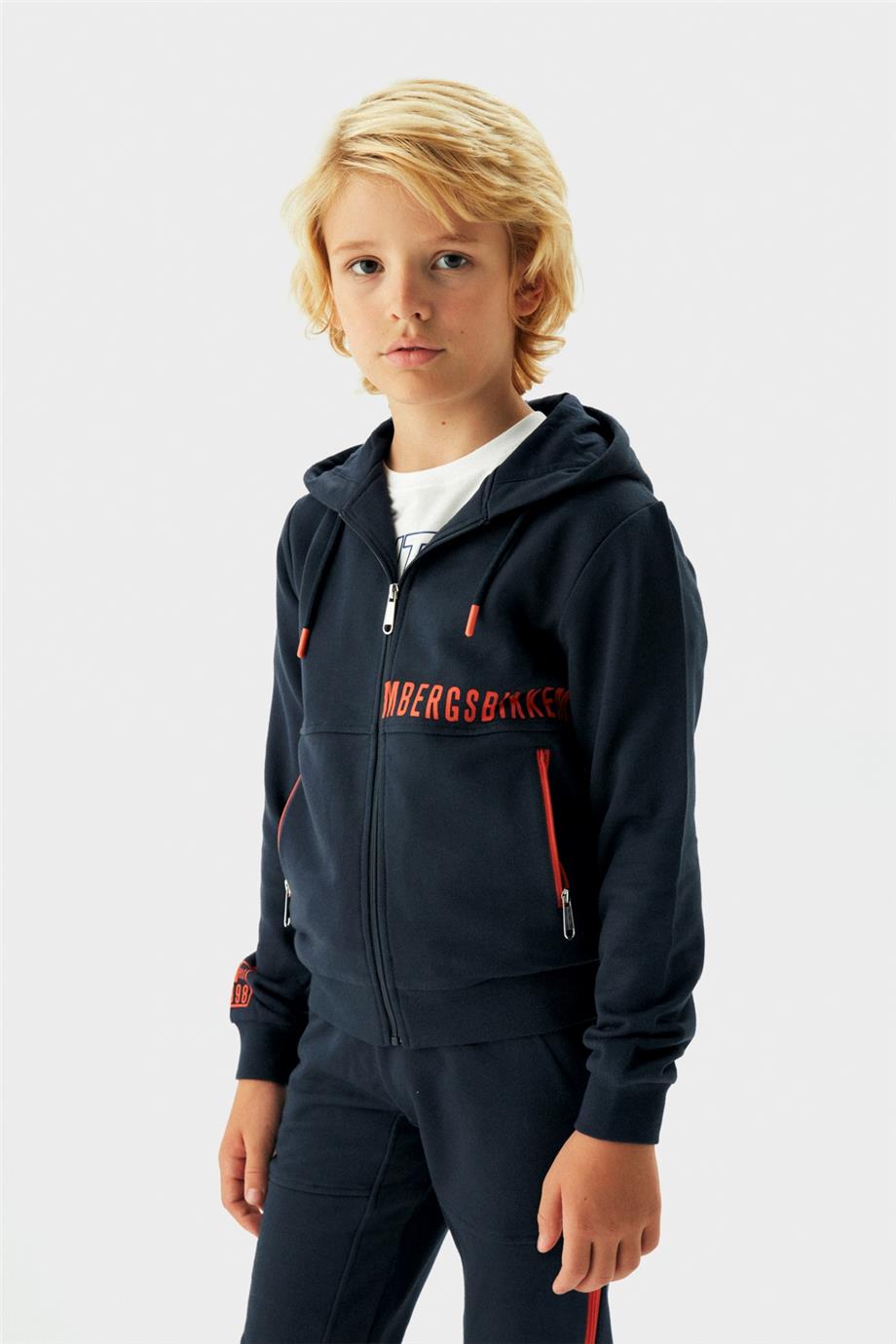 Bikkembergs Erkek Çocuk Lacivert Eşofman Üstü