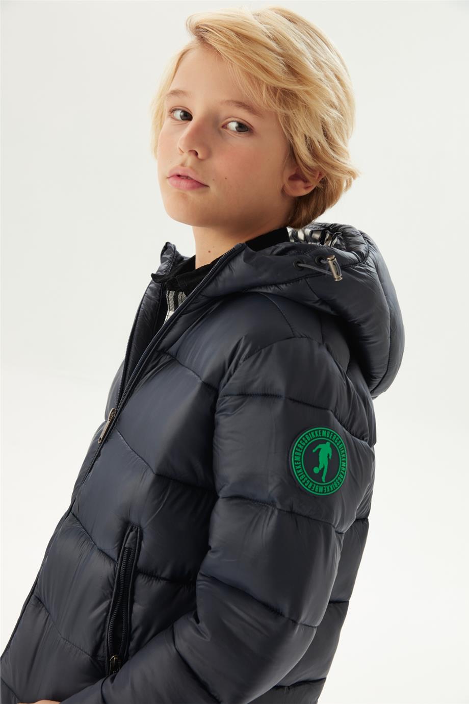 Bikkembergs Erkek Çocuk Lacivert Mont