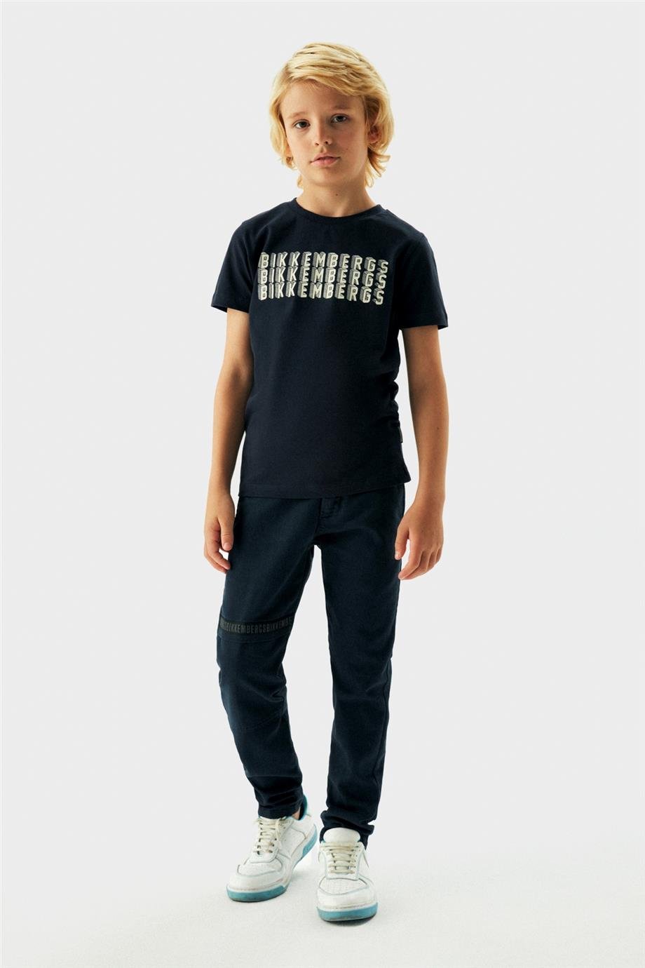 Bikkembergs Erkek Çocuk Lacivert T-Shirt