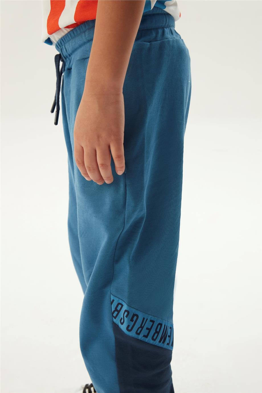 Bikkembergs Erkek Çocuk Mavi Eşofman Altı