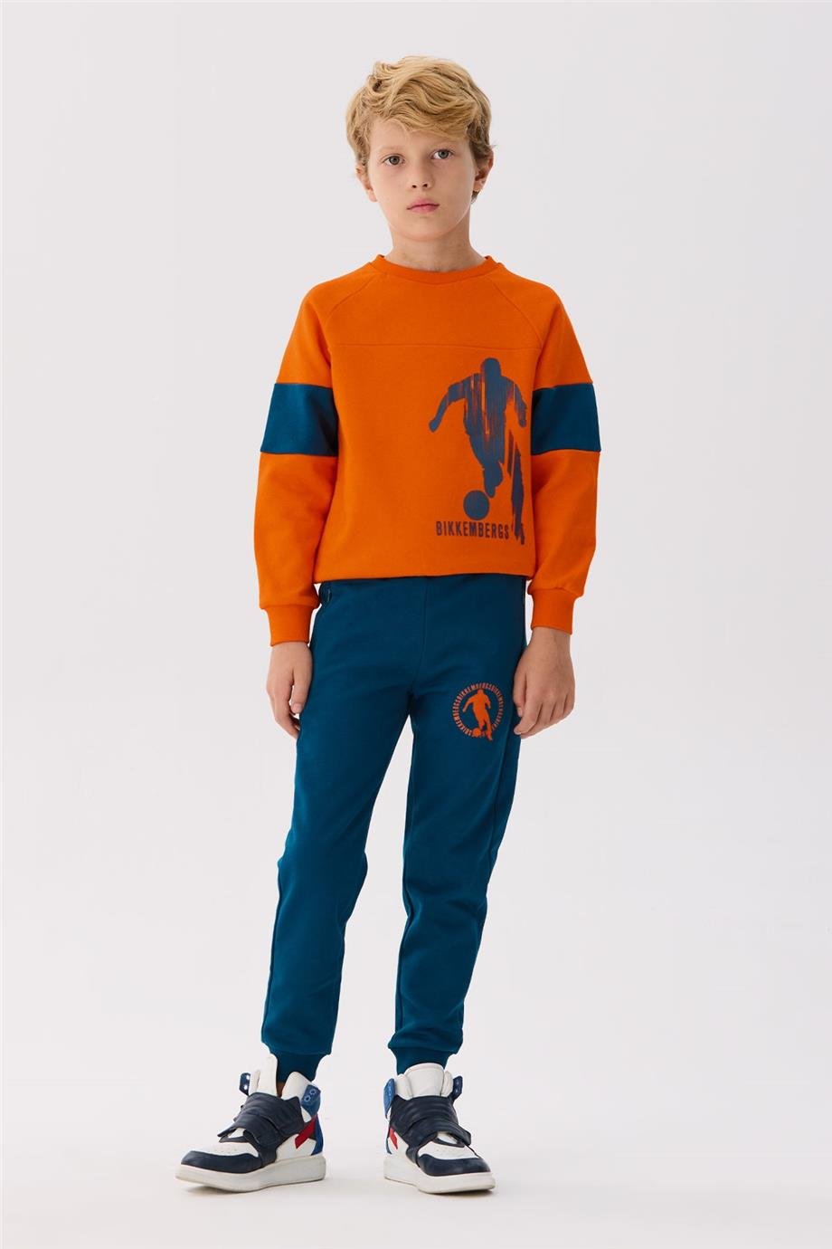 Bikkembergs Erkek Çocuk Petrol Eşofman Altı