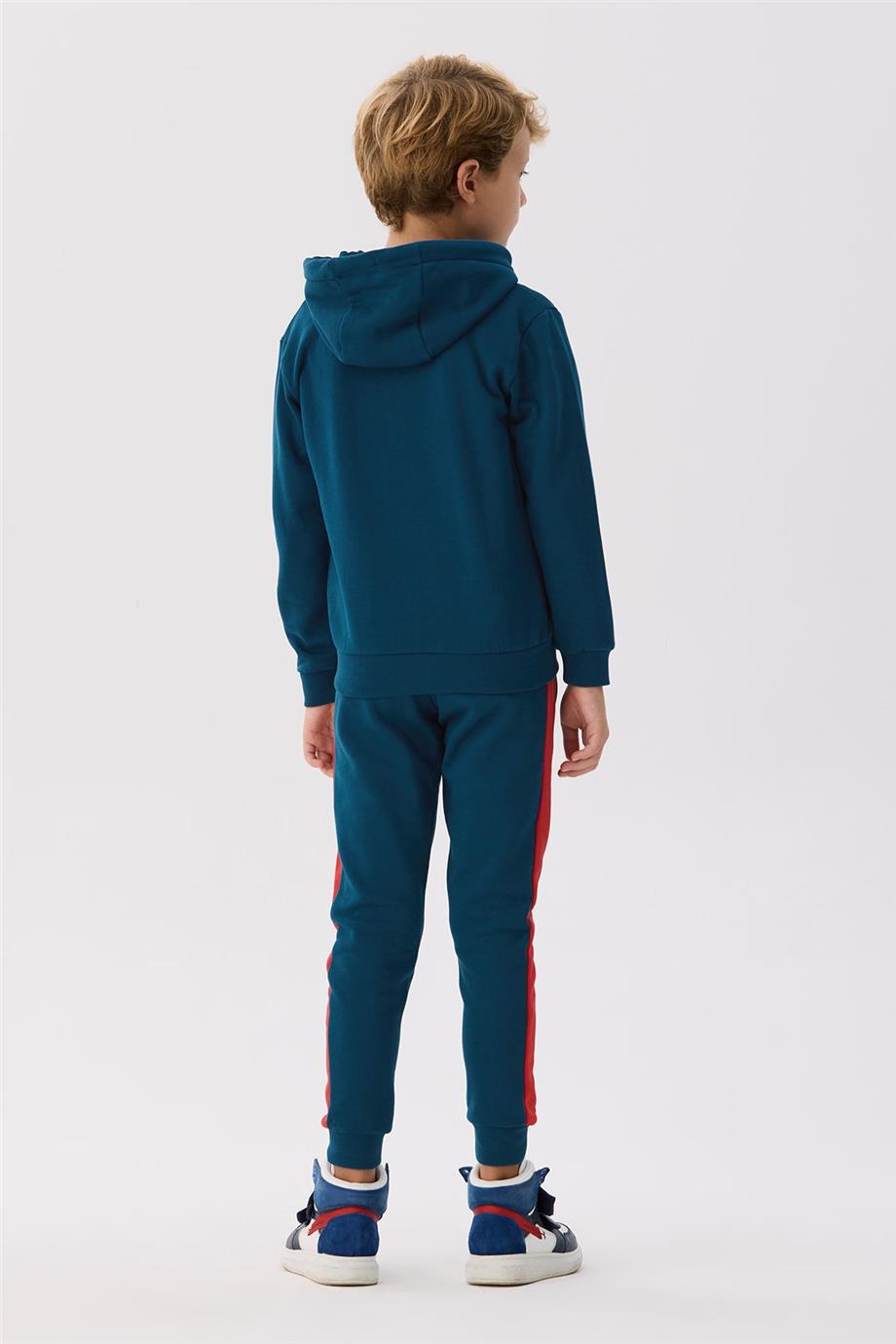 Bikkembergs Erkek Çocuk Petrol Eşofman Üstü