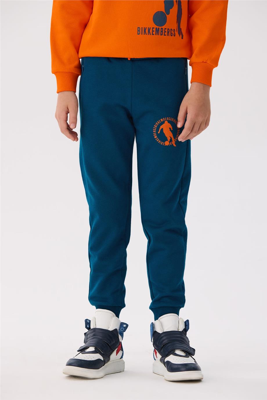 Bikkembergs Erkek Çocuk Petrol Eşofman Altı