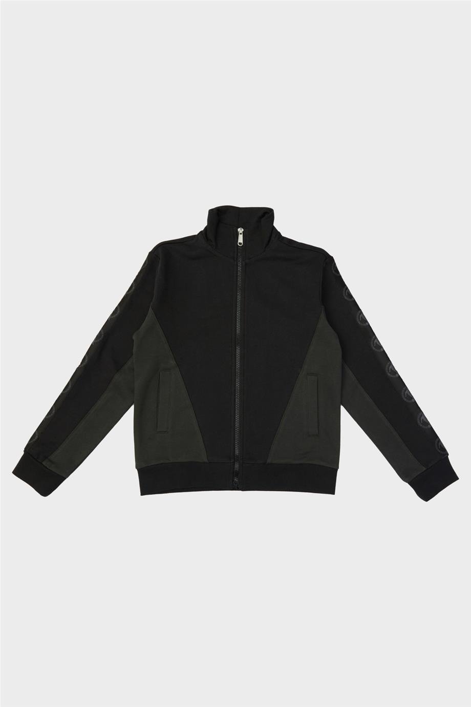 Bikkembergs Erkek Çocuk Siyah Eşofman Üstü