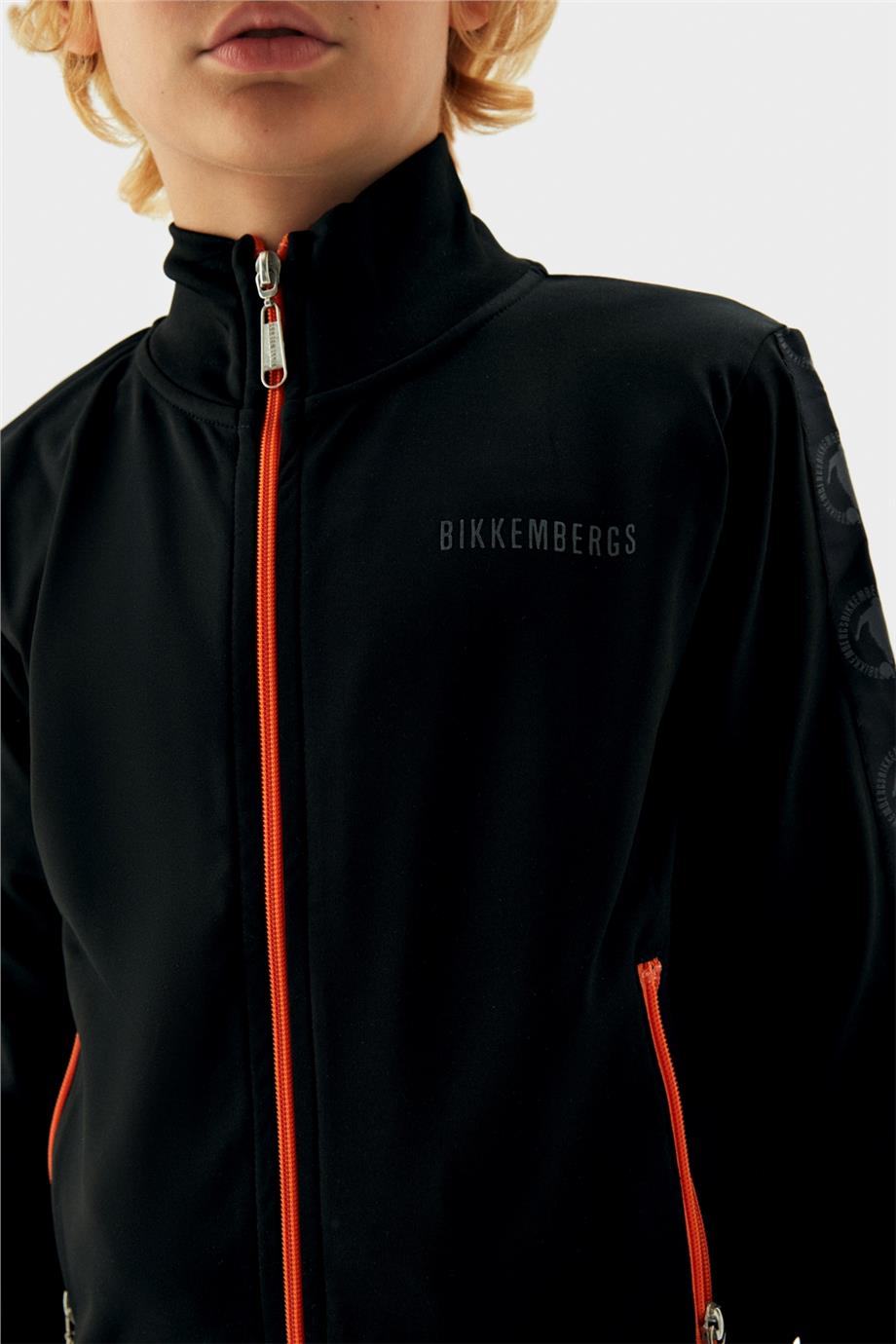 Bikkembergs Erkek Çocuk Siyah Eşofman Üstü