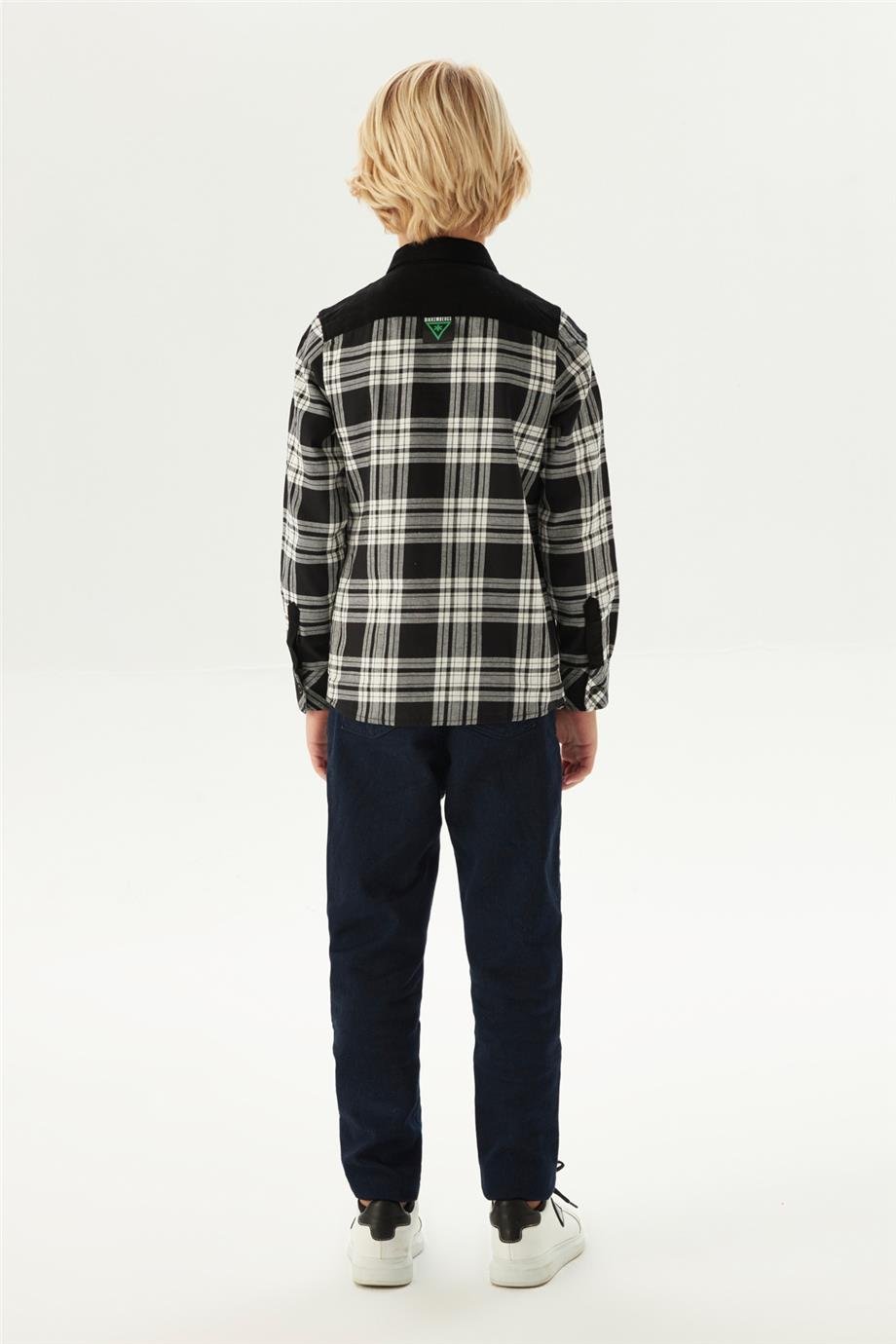 Bikkembergs Erkek Çocuk Siyah Gömlek