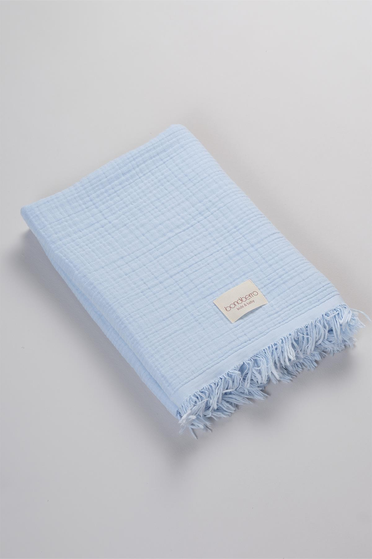 Bonderro 4 Katlı Müslin Saçaklı BattaniyeBonderro 4 Katlı Müslin Saçaklı Battaniye