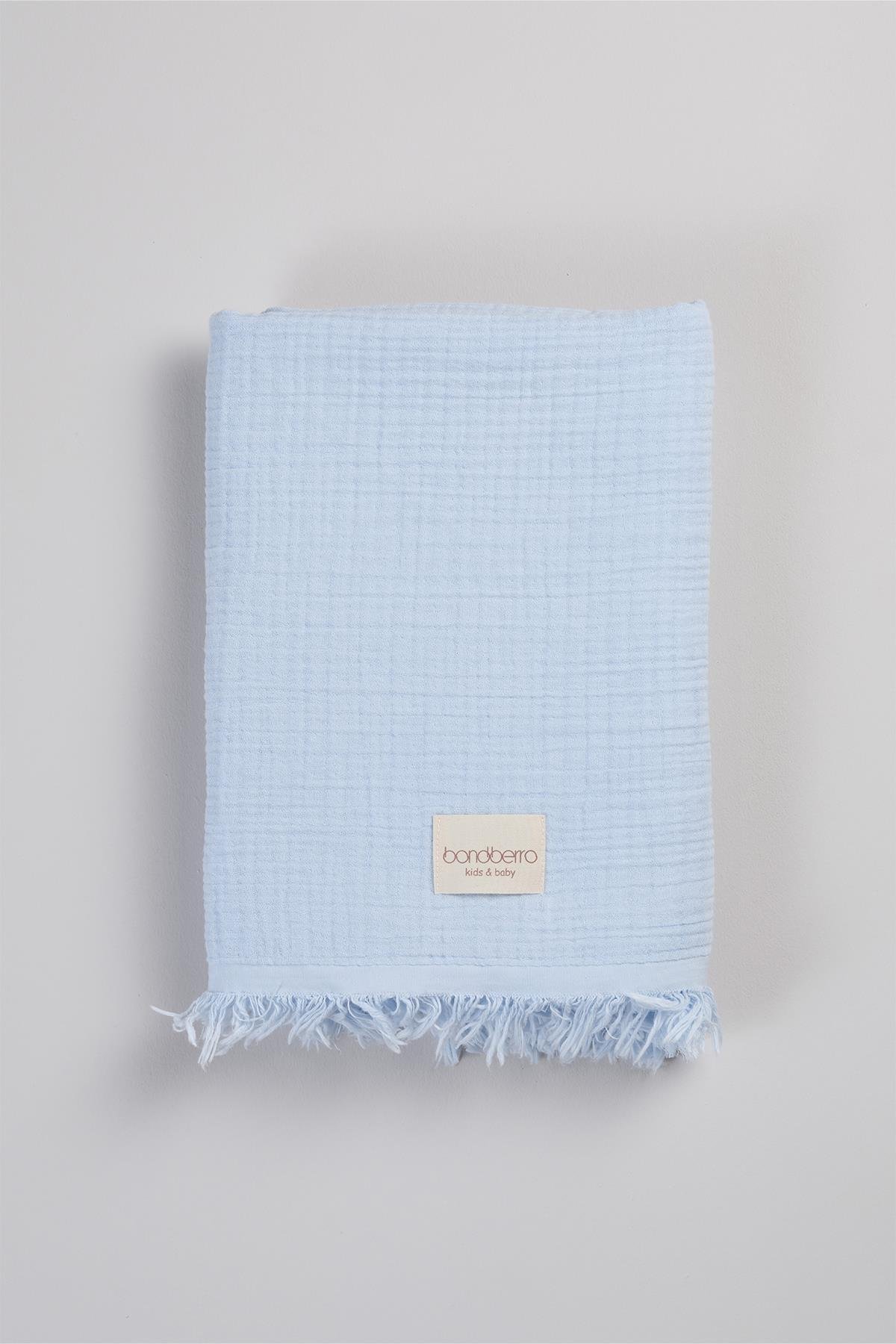 Bonderro 4 Katlı Müslin Saçaklı BattaniyeBonderro 4 Katlı Müslin Saçaklı Battaniye