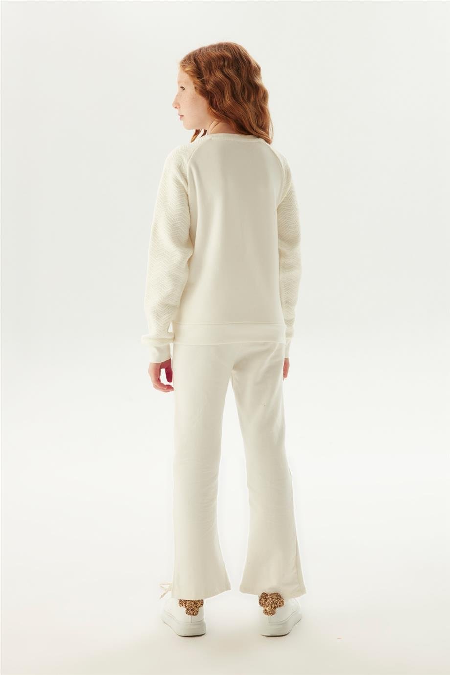 Fracomina Kız Çocuk Beyaz Sweatshirt