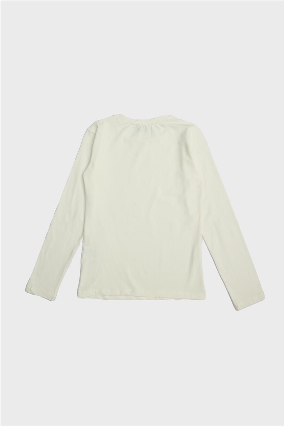 Fracomina Kız Çocuk Beyaz T-Shirt