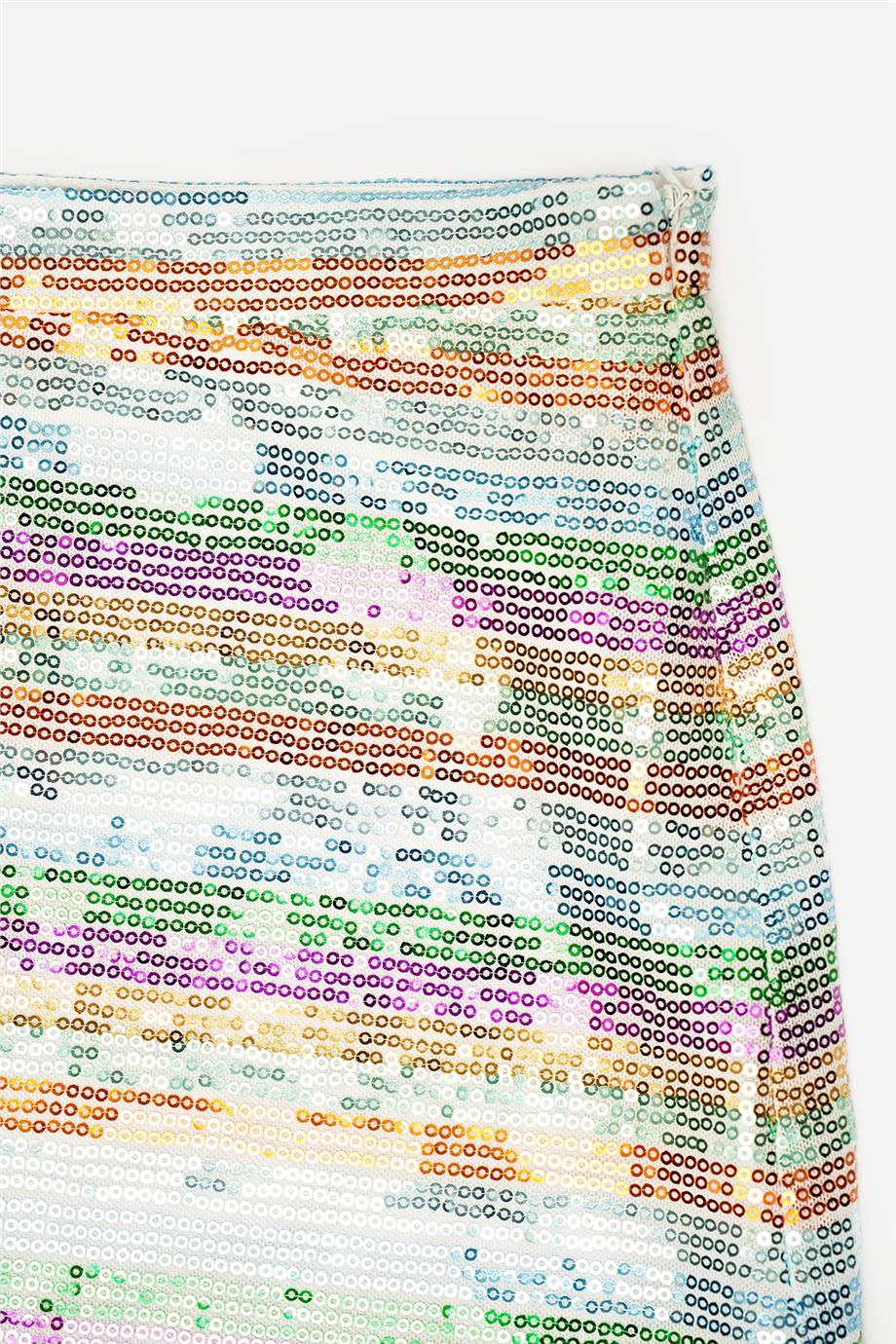 Fracomina Kız Çocuk Renkli Etek