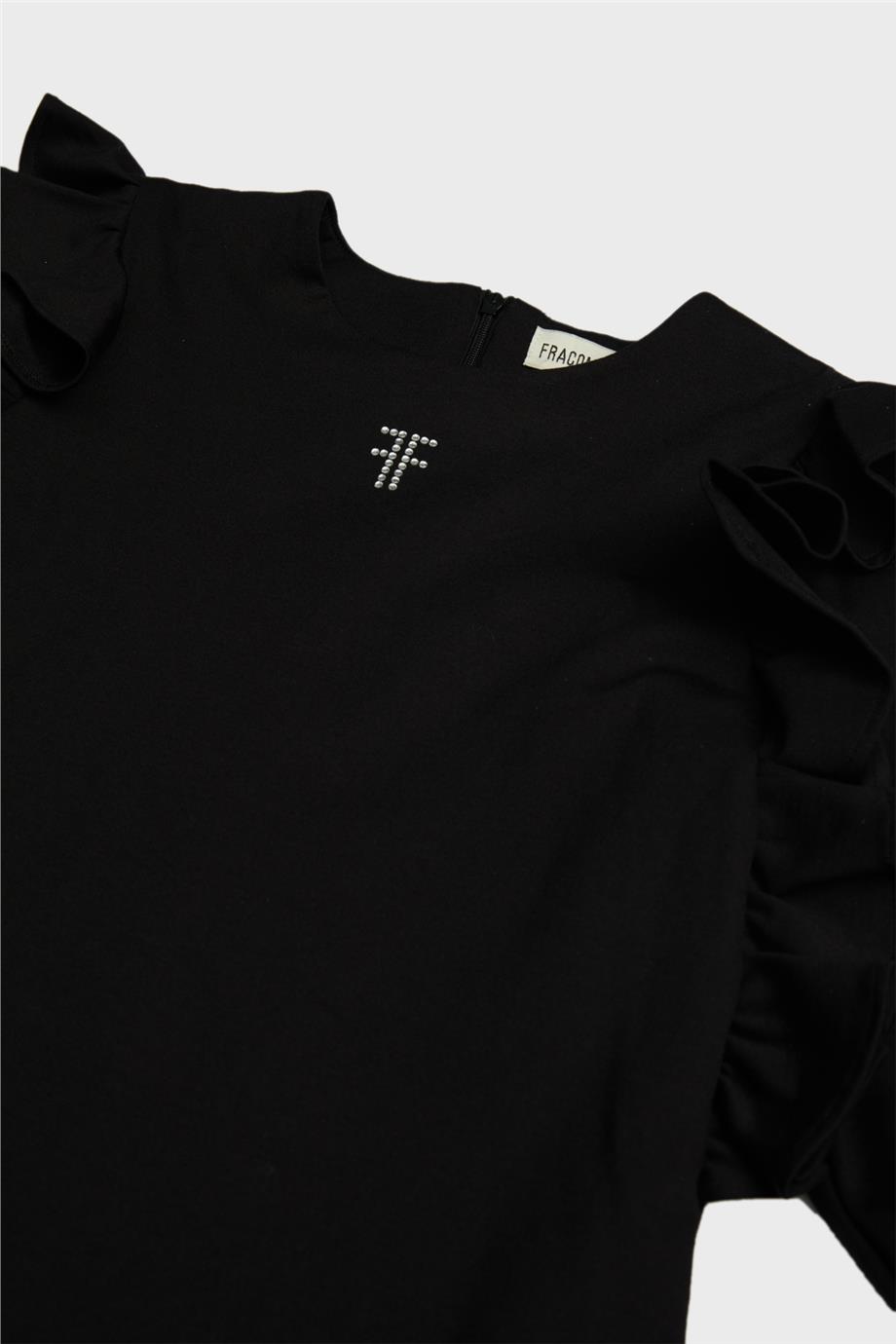 Fracomina Kız Çocuk Siyah Elbise