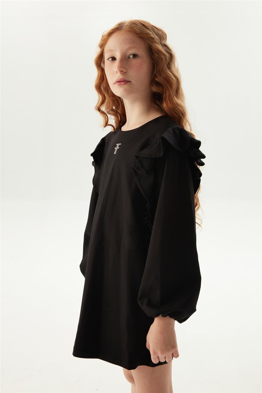 Fracomina Kız Çocuk Siyah Elbise