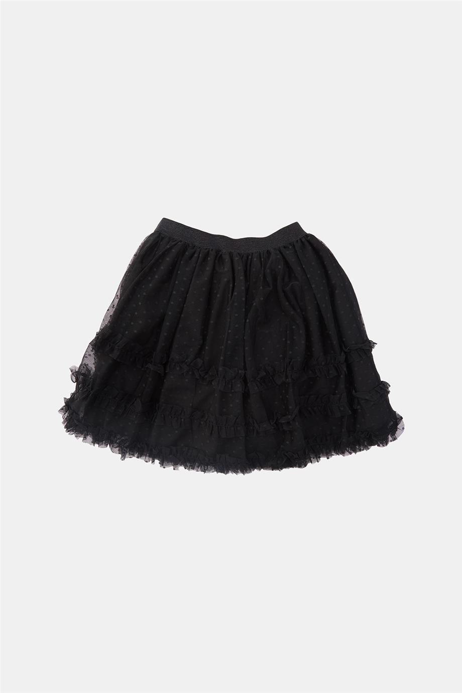 Fracomina Kız Çocuk Siyah Etek