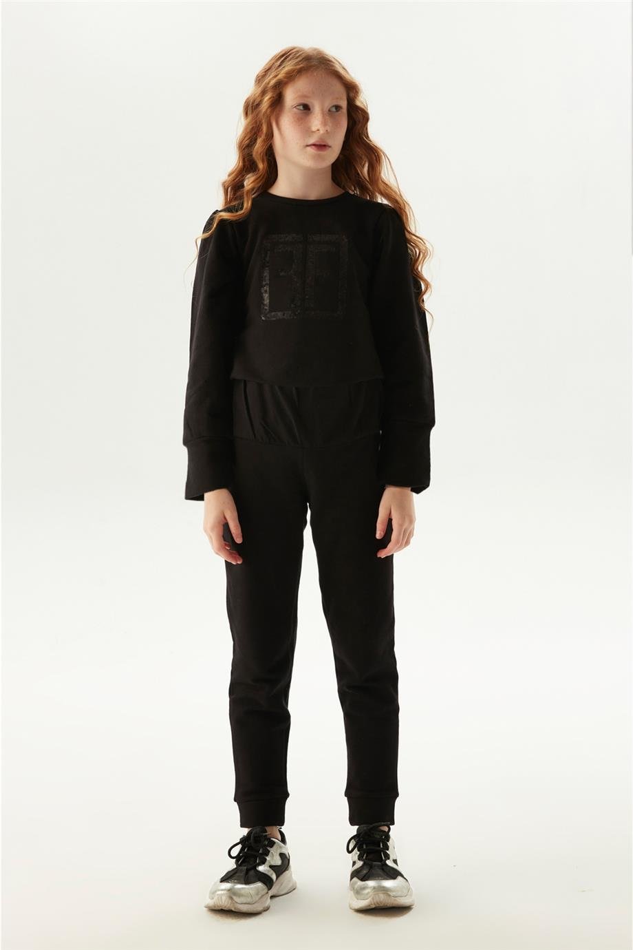 Fracomina Kız Çocuk Siyah Pantolon