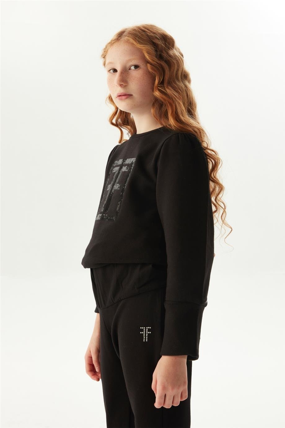 Fracomina Kız Çocuk Siyah Pantolon