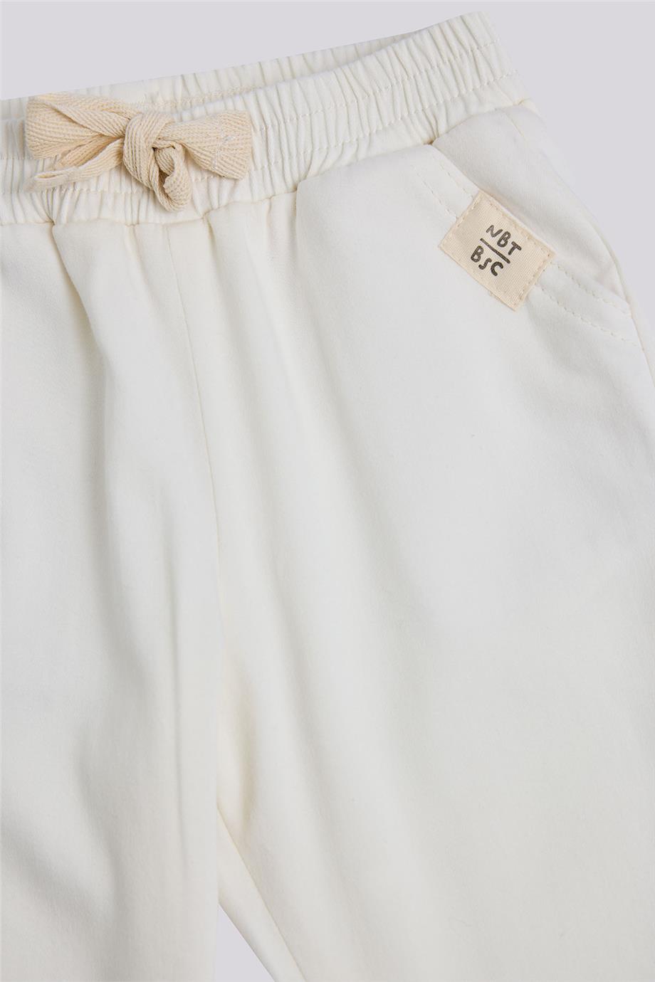 Gb Baby Basic Erkek Bebek Beyaz PantolonGb Baby Basic Erkek Bebek Beyaz Pantolon
