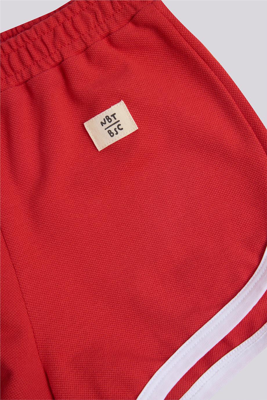 Gb Baby Basic Erkek Bebek Kırmızı Şort ve Tshirt TakımıGb Baby Basic Erkek Bebek Kırmızı Şort ve Tshirt Takımı