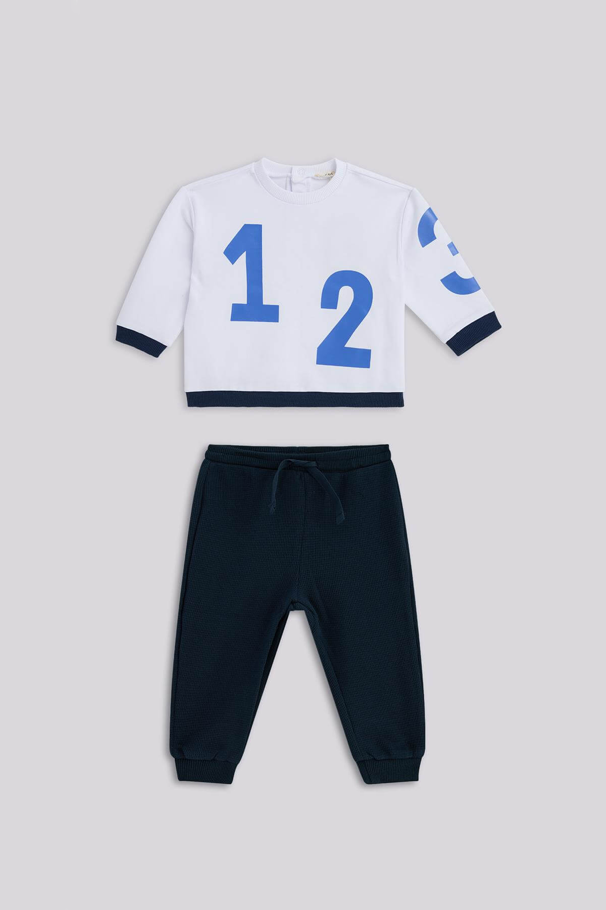 Gb Baby Basic Erkek Bebek Renkli Eşofman TakımGb Baby Basic Erkek Bebek Renkli Eşofman Takım