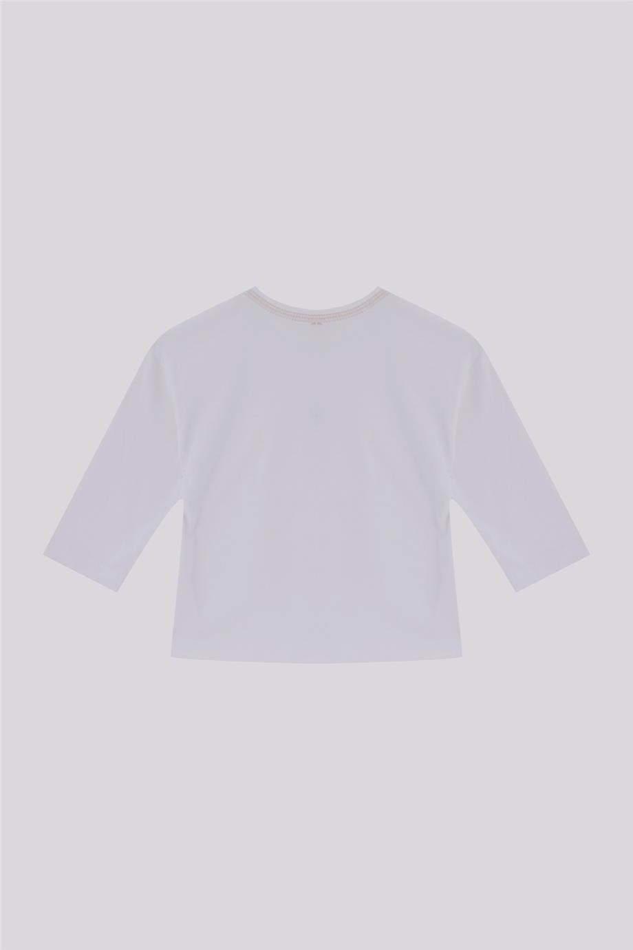 Gb Baby Basic Kız Bebek Beyaz TshirtGb Baby Basic Kız Bebek Beyaz Tshirt