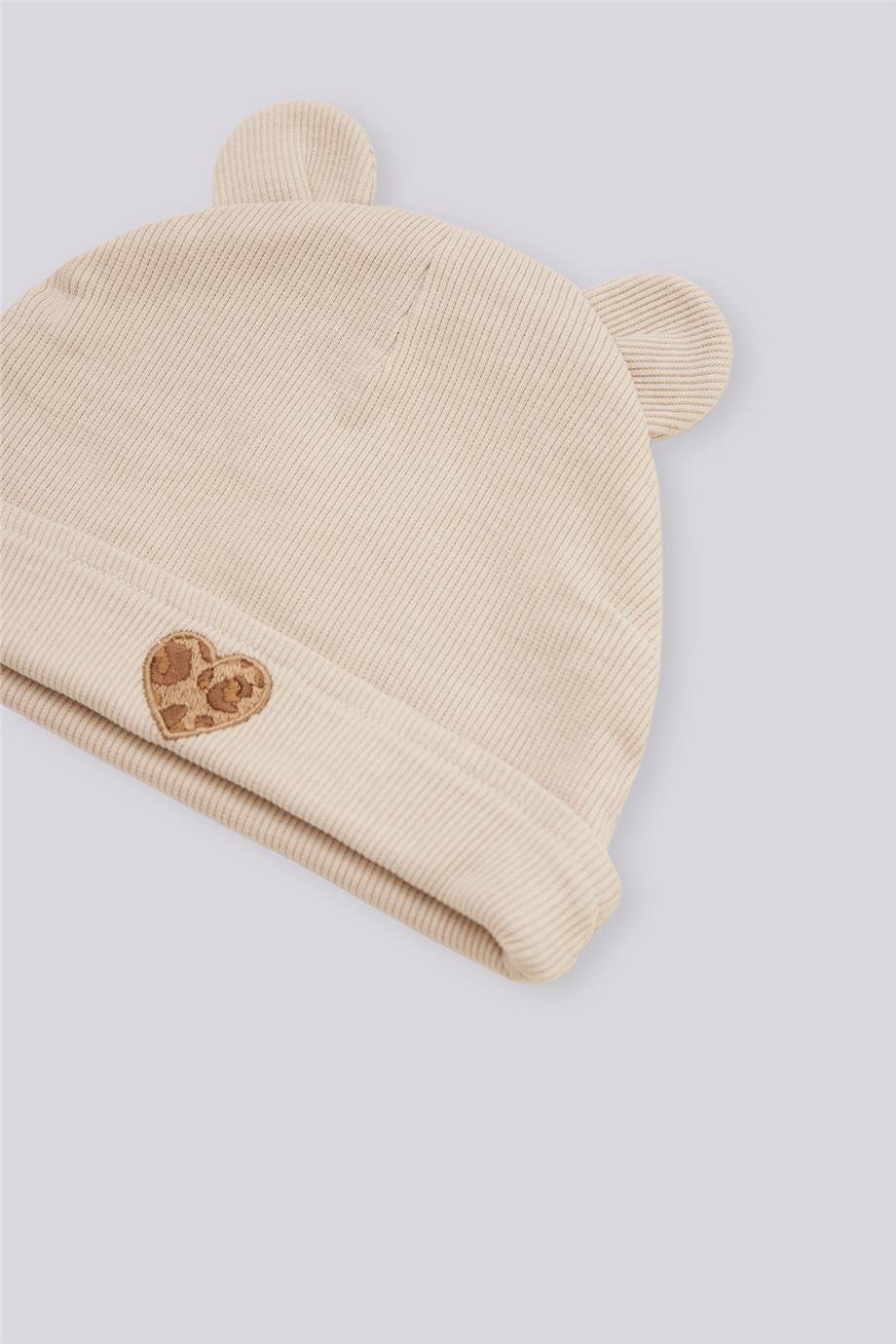 Gb Baby Basic Kız Bebek Ekru BereGb Baby Basic Kız Bebek Ekru Bere