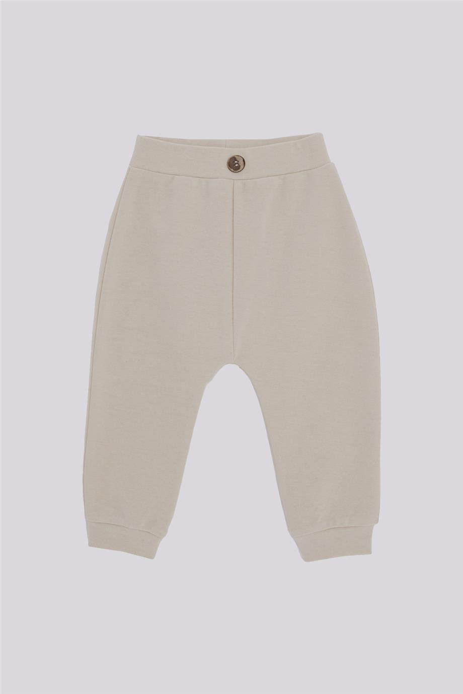 Gb Baby Basic Kız Bebek Ekru Eşofman TakımGb Baby Basic Kız Bebek Ekru Eşofman Takım