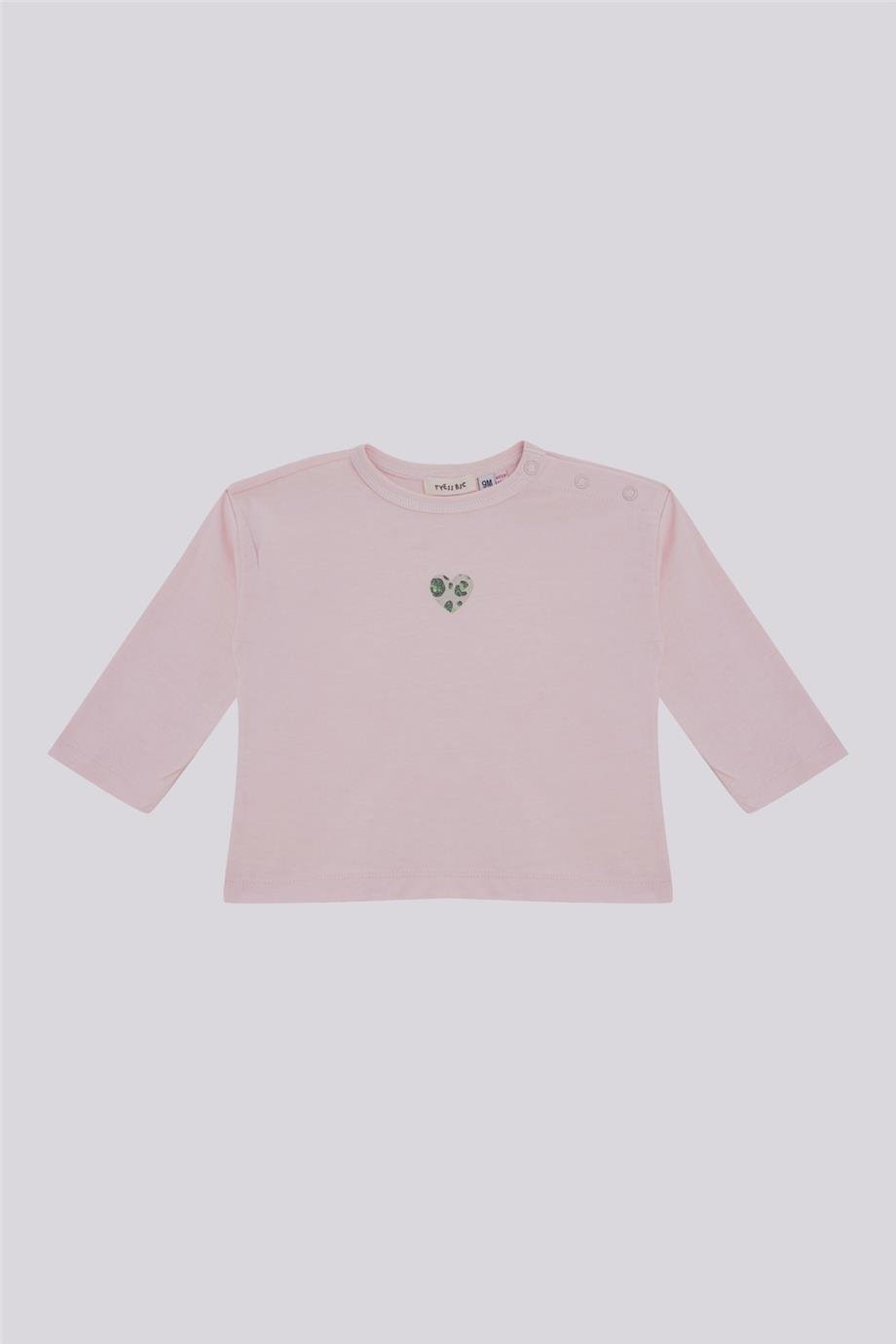 Gb Baby Basic Kız Bebek Pembe TshirtGb Baby Basic Kız Bebek Pembe Tshirt