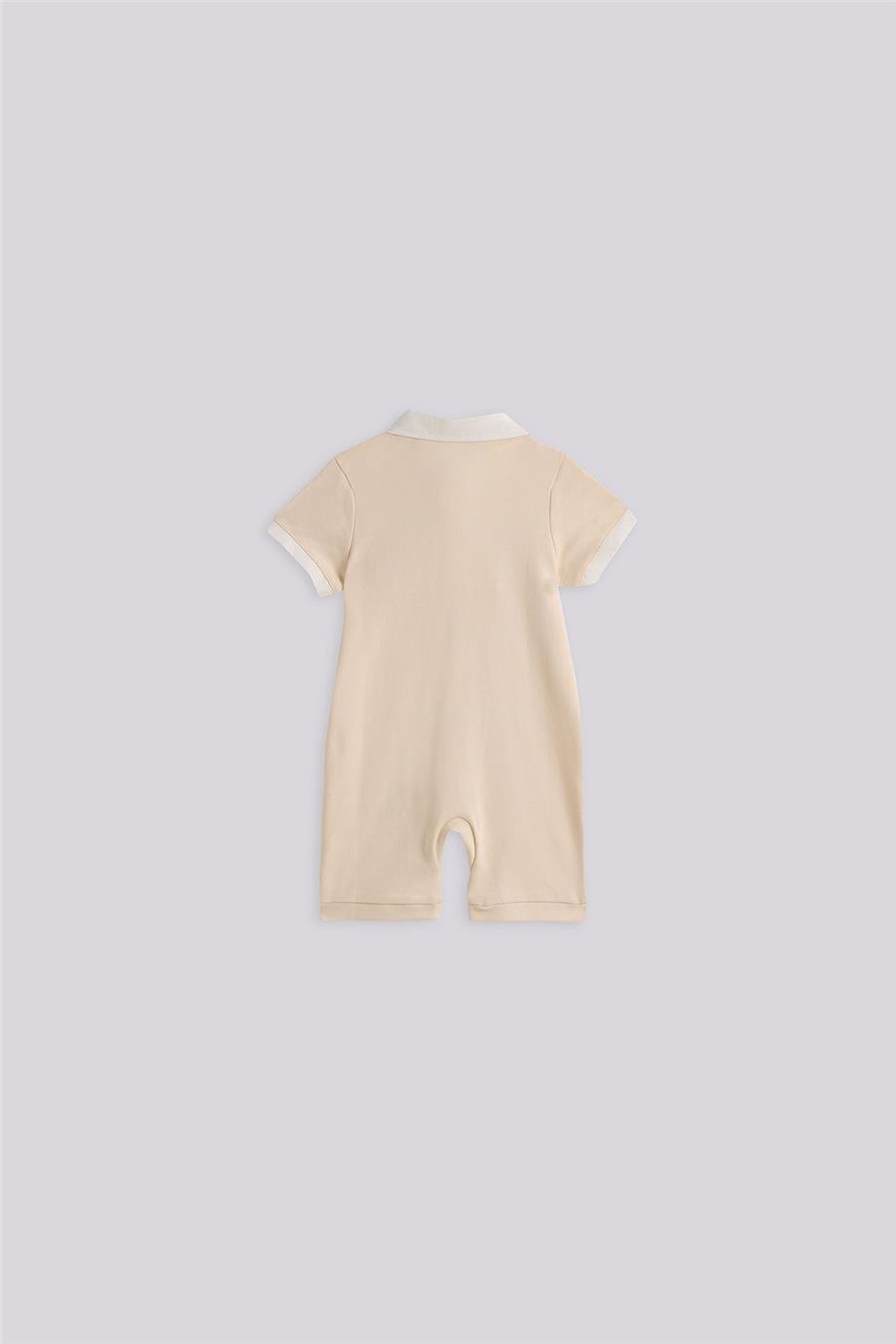 GB Baby Baby Boy Beige OverallGB Baby Baby Boy Beige Overall