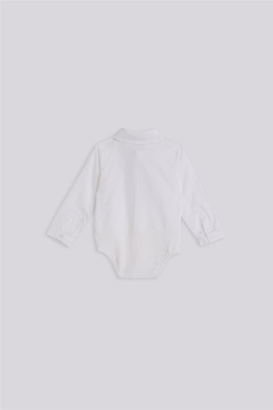 GB Baby Erkek Bebek Beyaz GömlekGB Baby Erkek Bebek Beyaz Gömlek