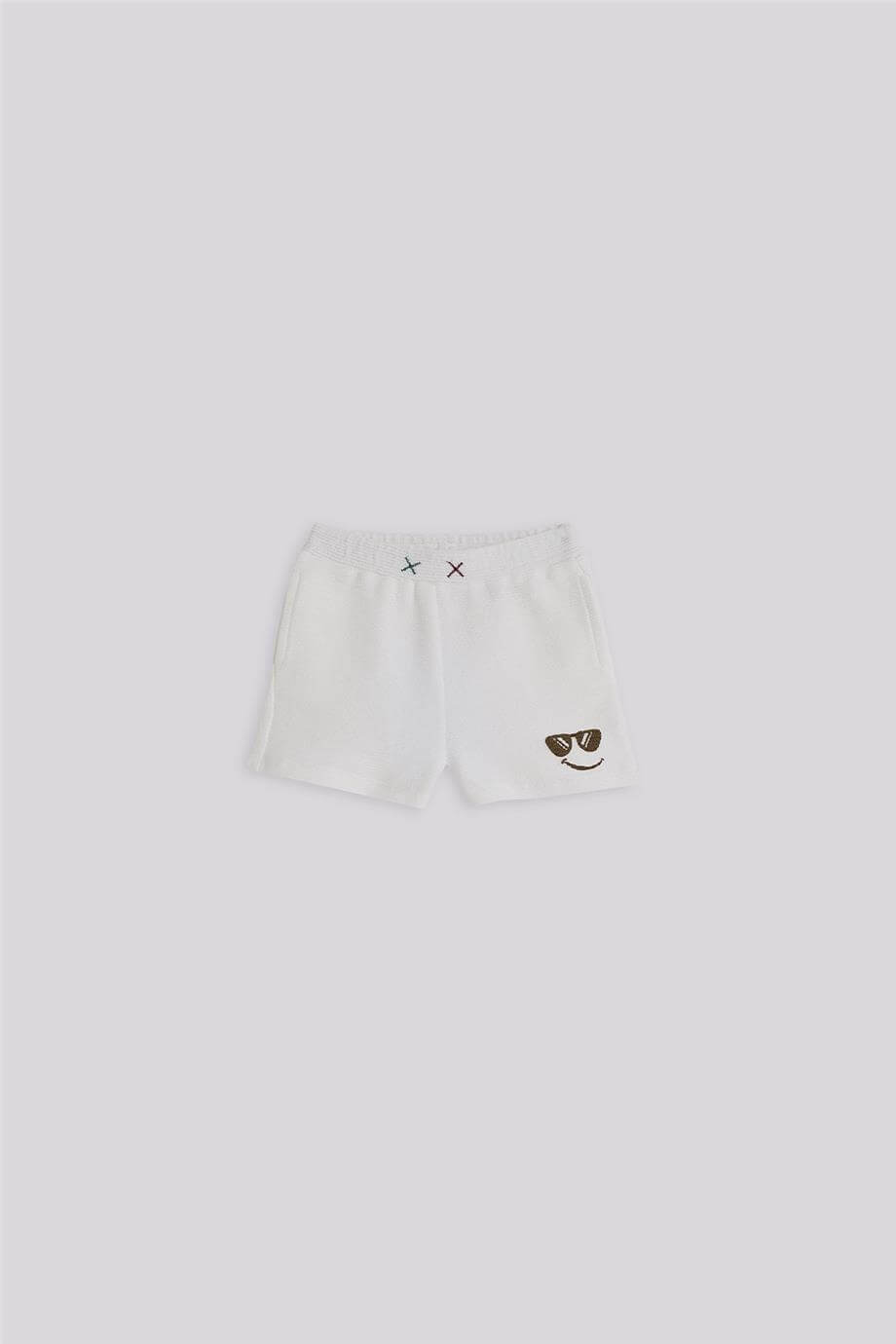 GB Baby Erkek Bebek Beyaz ŞortGB Baby Erkek Bebek Beyaz Şort