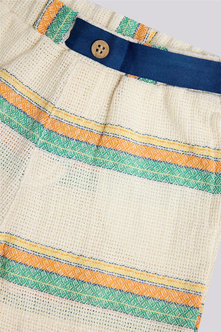 GB Baby Erkek Bebek Çizgili ŞortGB Baby Erkek Bebek Çizgili Şort