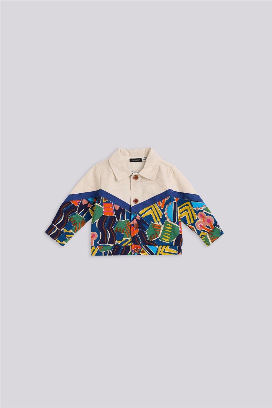 GB Baby Erkek Bebek Desenli CeketGB Baby Erkek Bebek Desenli Ceket