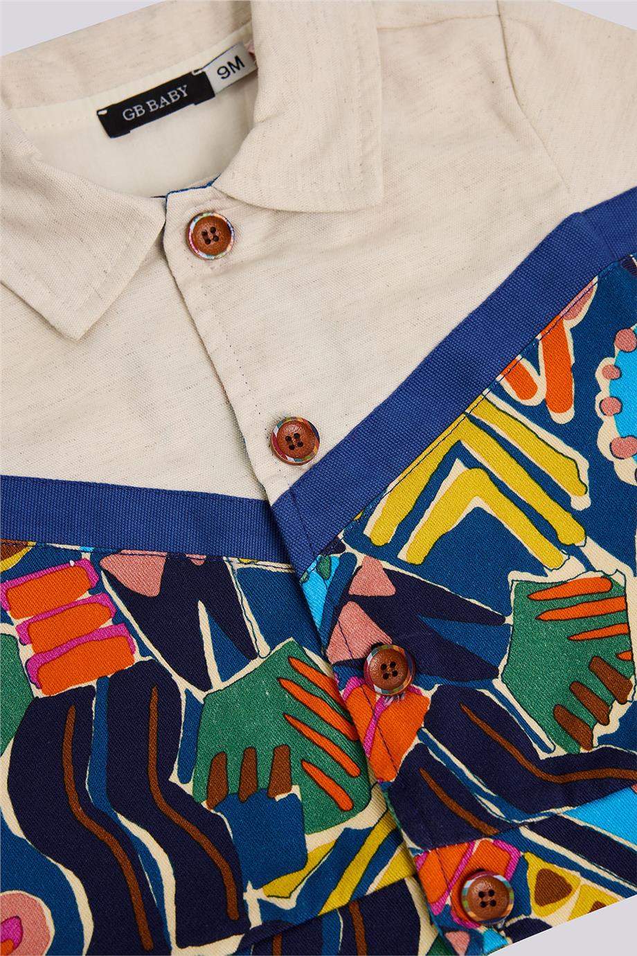 GB Baby Erkek Bebek Desenli CeketGB Baby Erkek Bebek Desenli Ceket