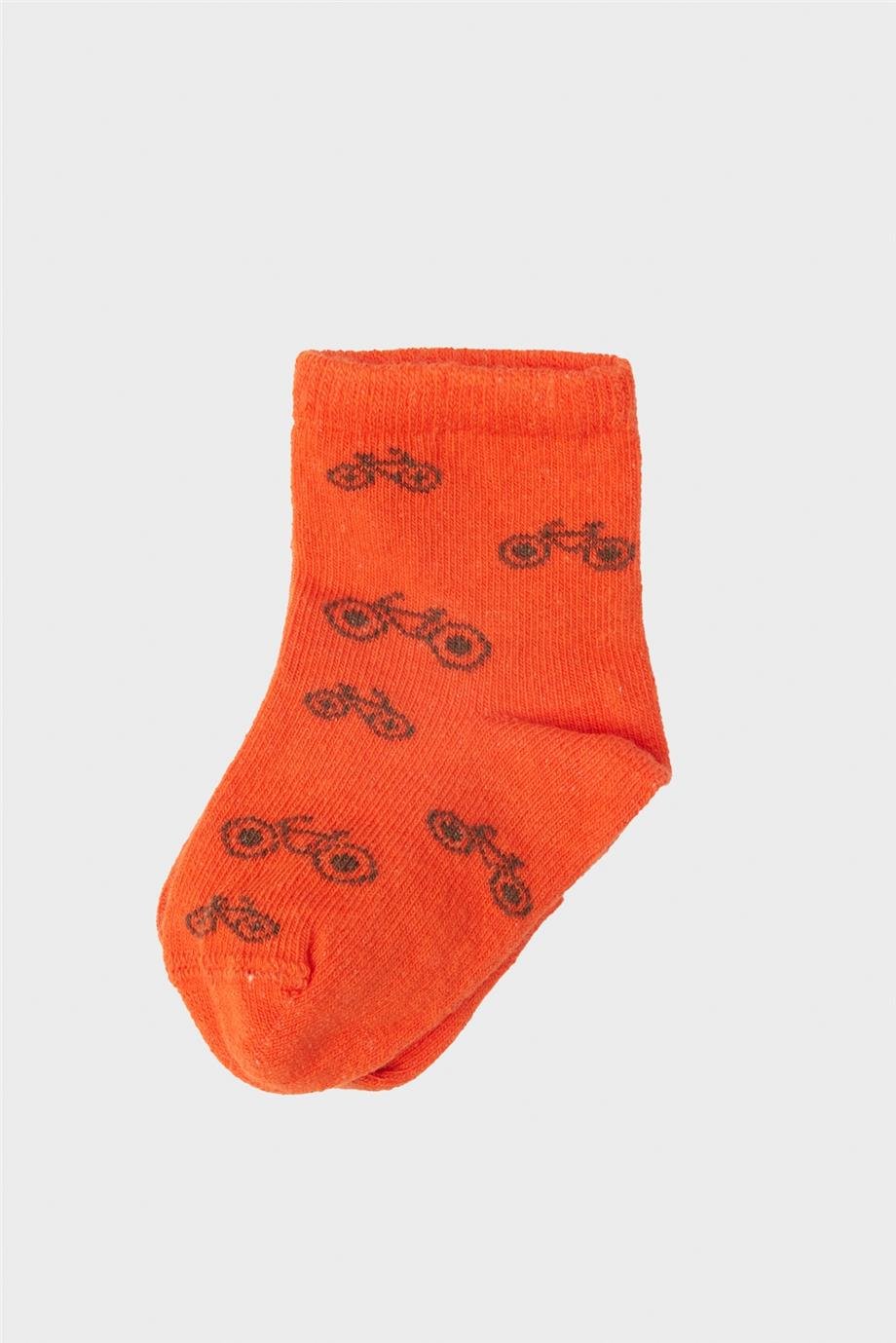 GB Baby Erkek Bebek Desenli Çorap