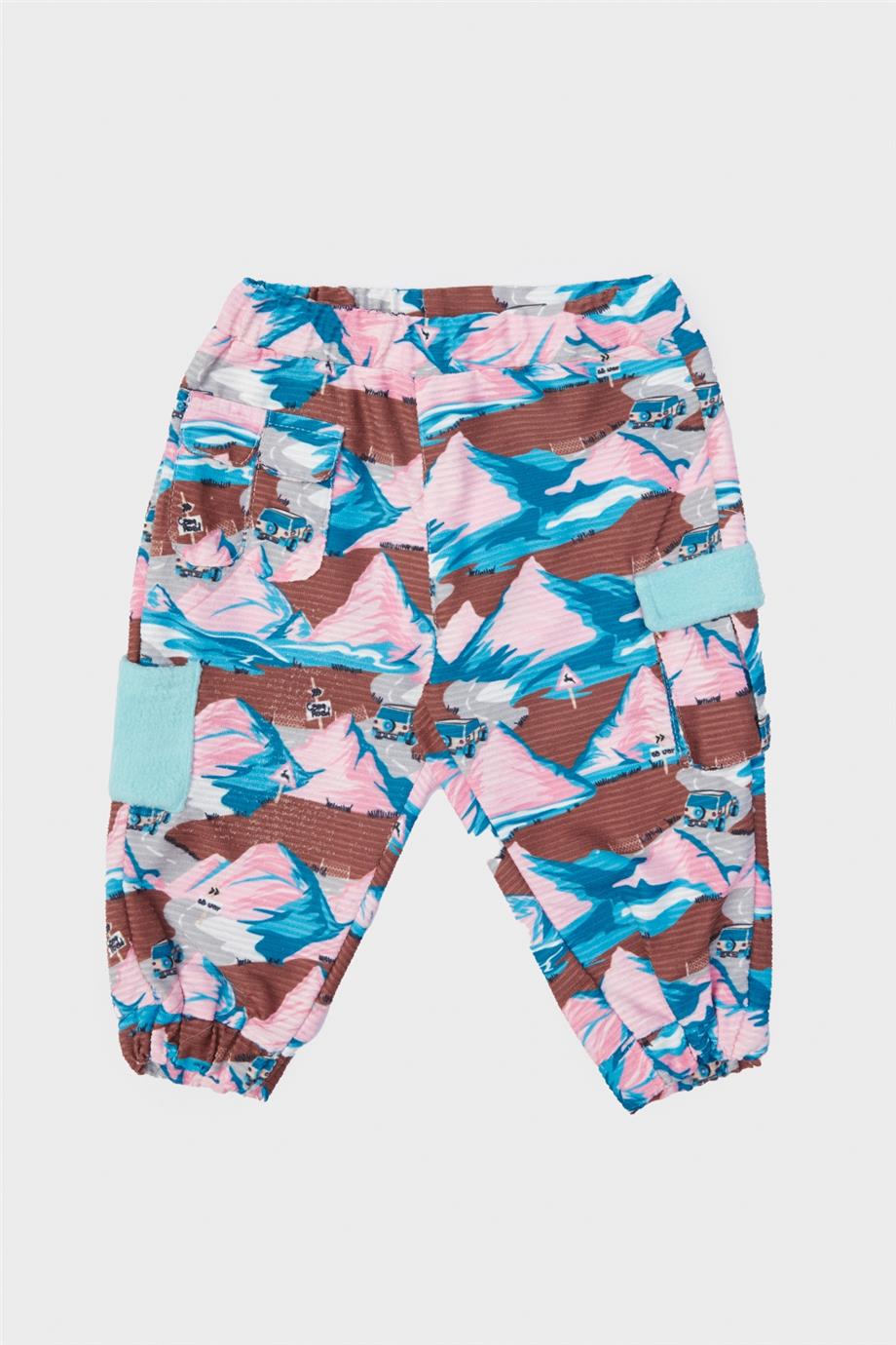 GB Baby Erkek Bebek Desenli Eşofman Altı