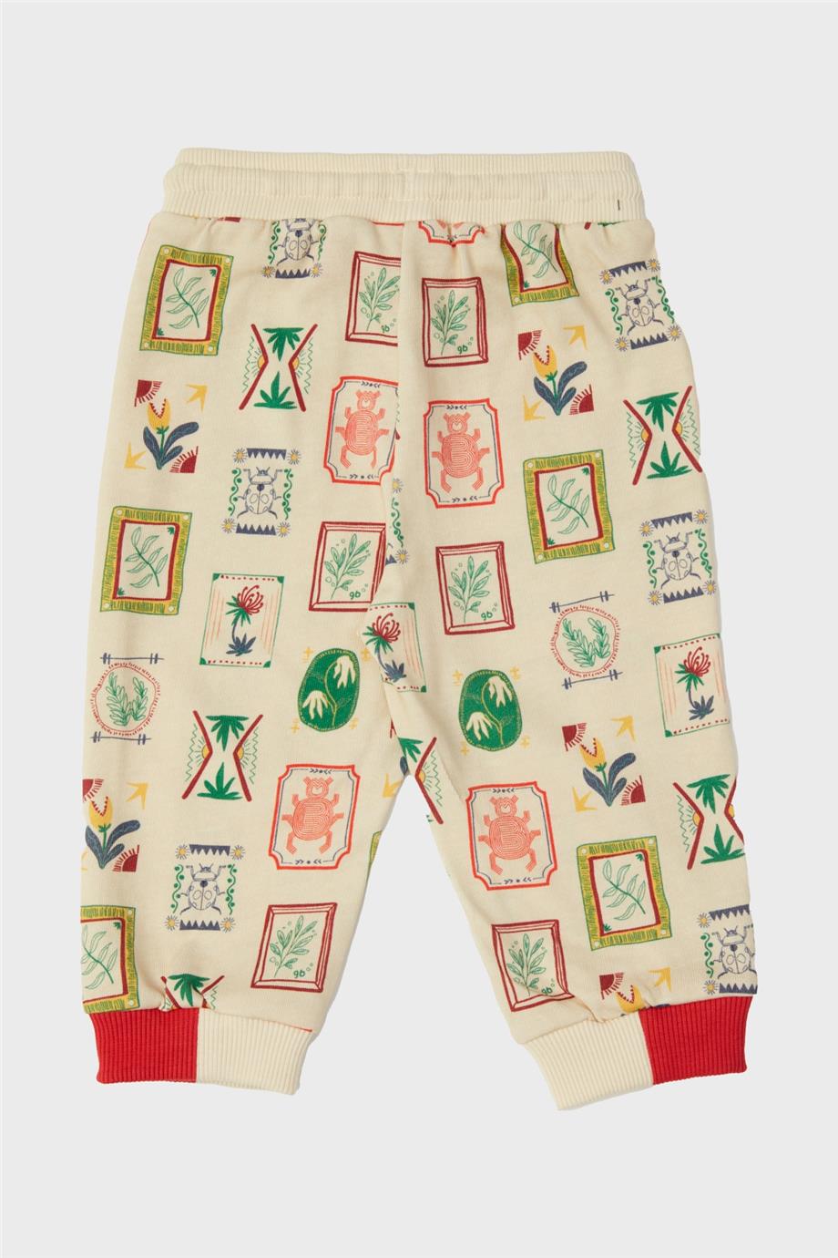 GB Baby Erkek Bebek Desenli Eşofman Altı