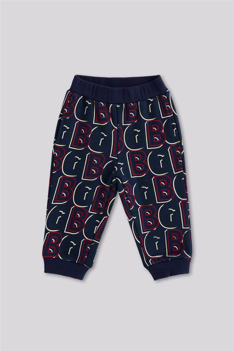 GB Baby Erkek Bebek Desenli Eşofman AltıGB Baby Erkek Bebek Desenli Eşofman Altı