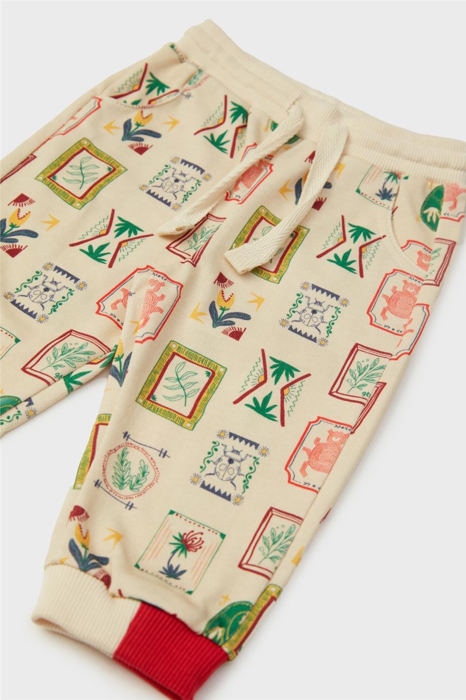 GB Baby Erkek Bebek Desenli Eşofman Altı