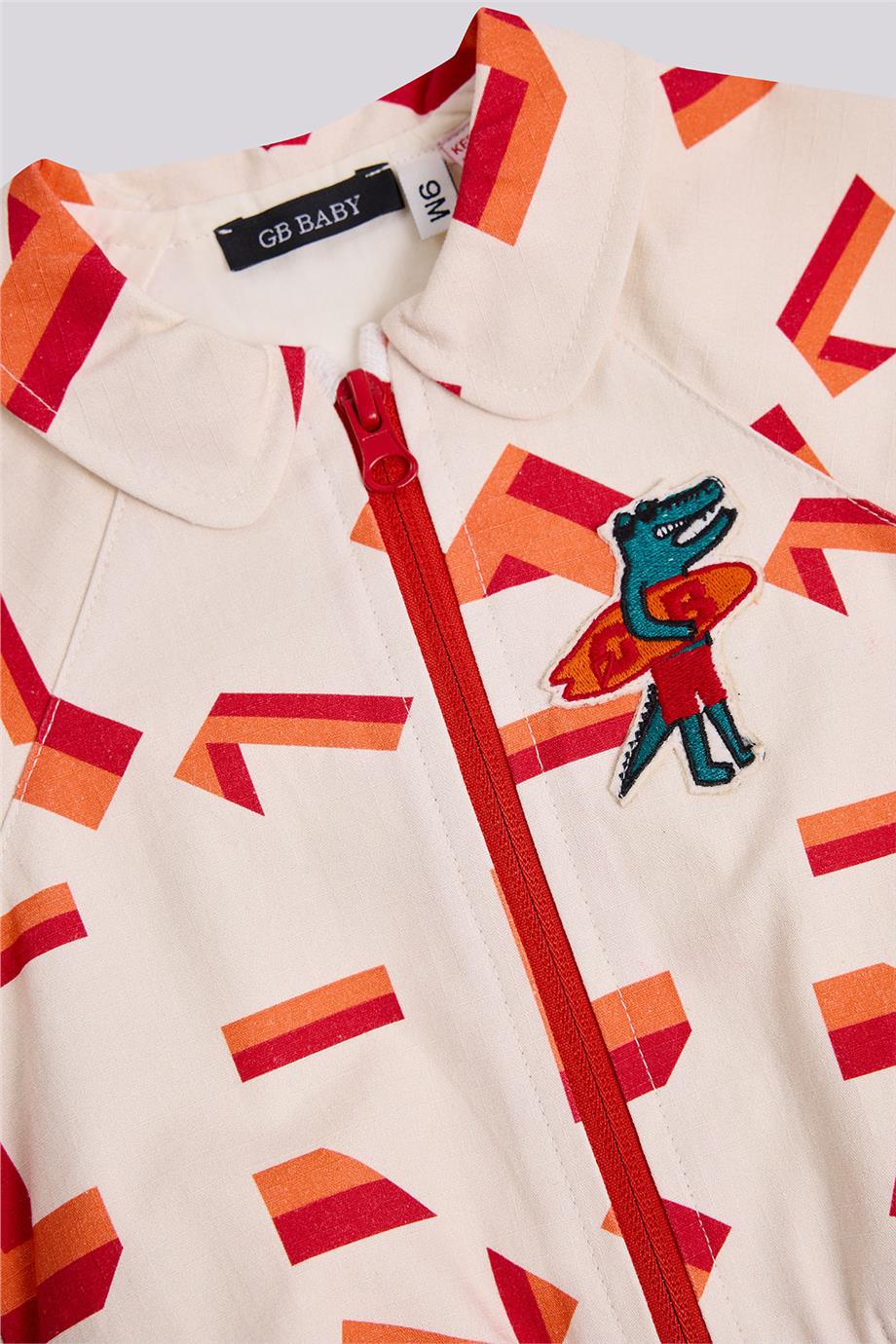 GB Baby Erkek Bebek Desenli Eşofman ÜstüGB Baby Erkek Bebek Desenli Eşofman Üstü