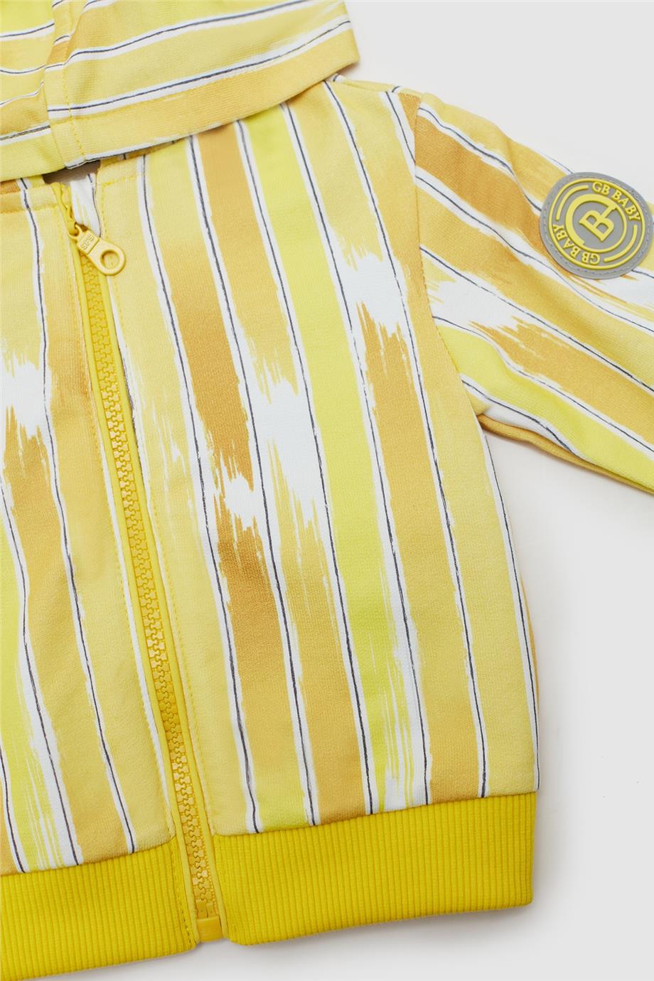 GB Baby Erkek Bebek Desenli Eşofman Üstü