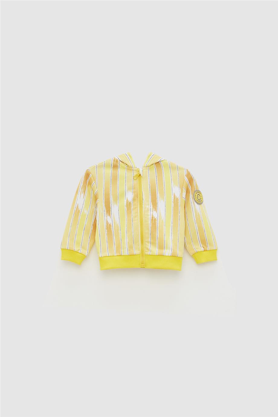 GB Baby Erkek Bebek Desenli Eşofman Üstü