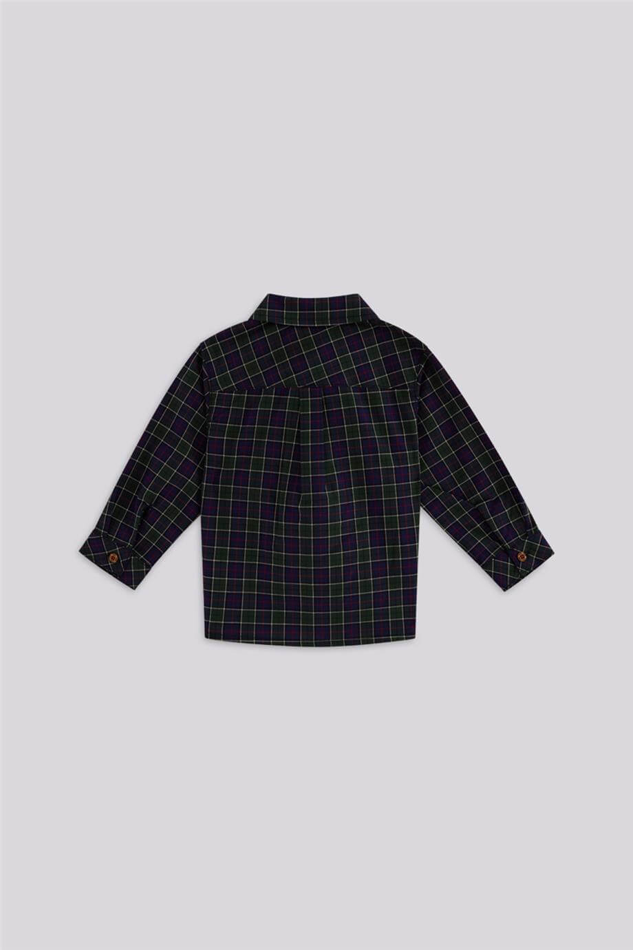 GB Baby Erkek Bebek Desenli GömlekGB Baby Erkek Bebek Desenli Gömlek