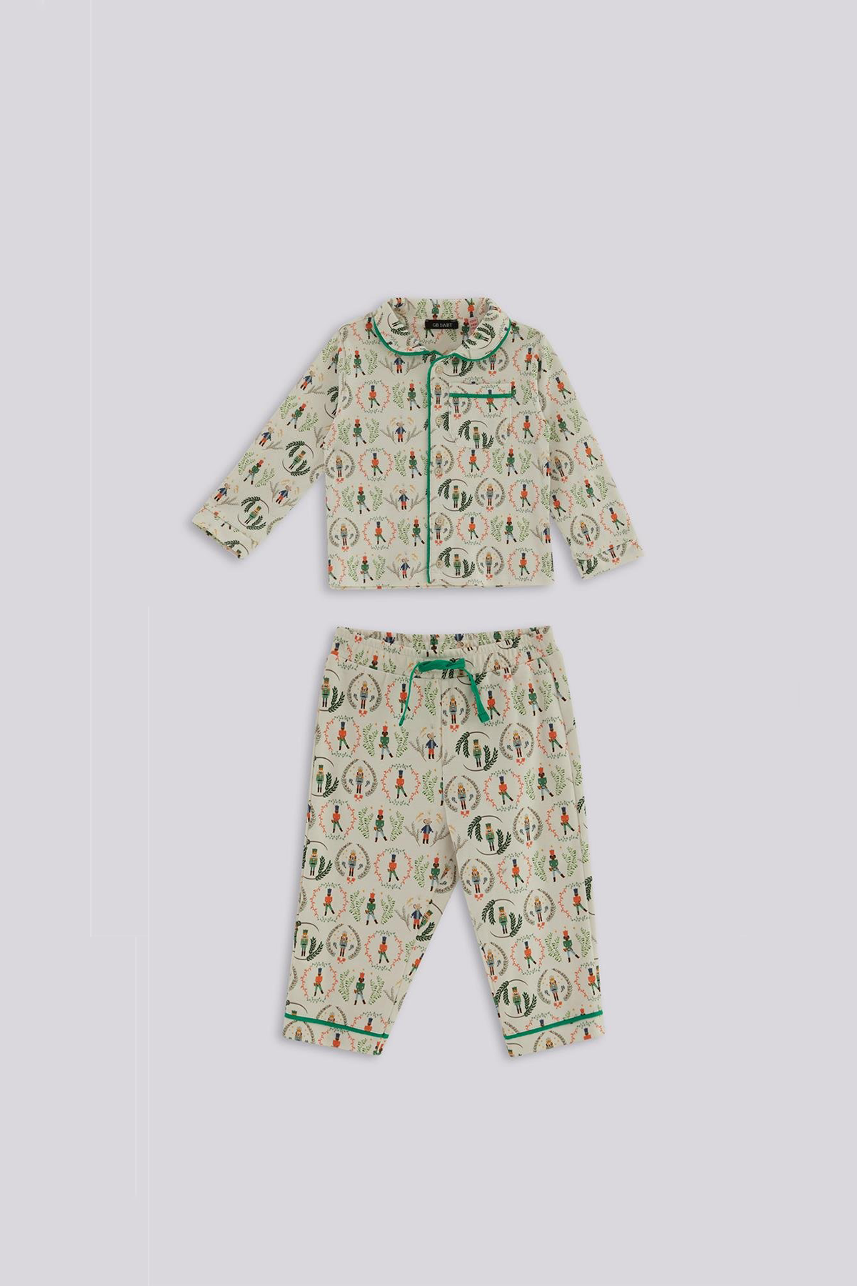 GB Baby Erkek Bebek Desenli Pijama TakımGB Baby Erkek Bebek Desenli Pijama Takım