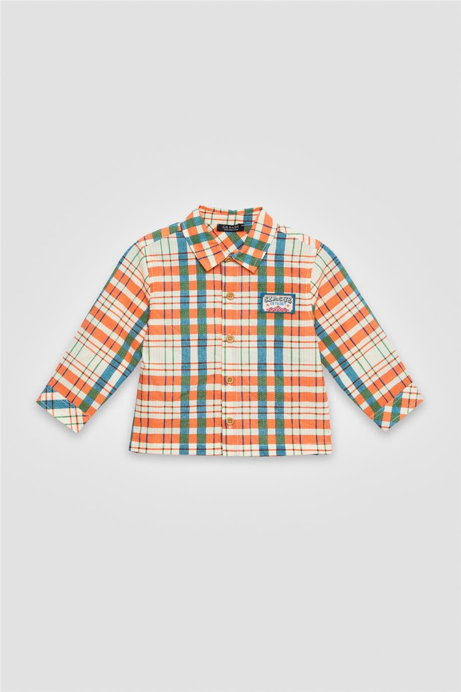 GB Baby Baby Boy Plaid ShirtGB Baby Baby Boy Plaid Shirt