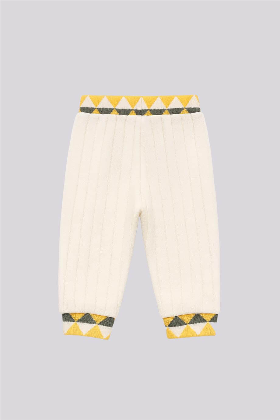 GB Baby Erkek Bebek Ekru Eşofman AltıGB Baby Erkek Bebek Ekru Eşofman Altı